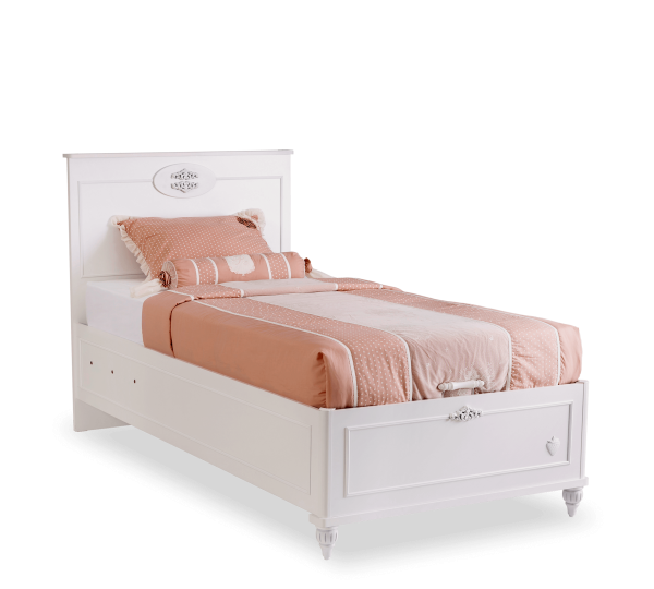 Кровать с подъемным механизмом Romantica, 100х200 Cilek