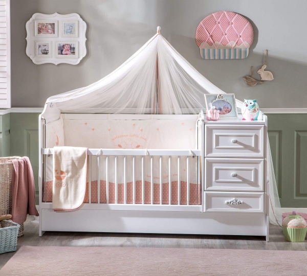 Детская кровать трансформер Romantic Baby Cilek