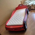 Кровать машина COUPE , красный Cilek - фото в интерьере