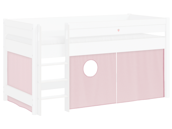Шторы для кровати-чердака Montes Pink 