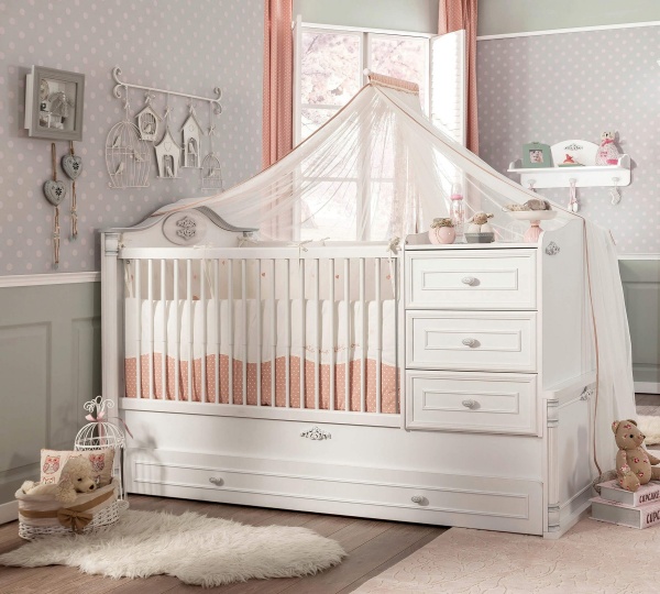Детская кровать Romantic Baby Cilek