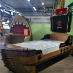 Кровать корабль Pirate, 90x190 Cilek - фото в интерьере