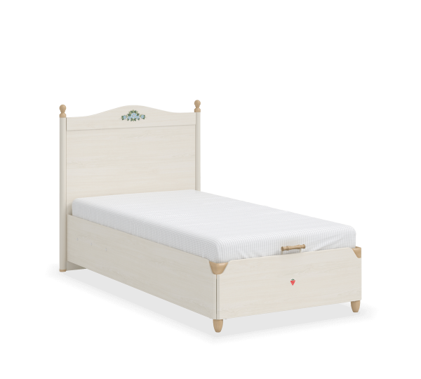 Кровать с подъемным механизмом Flora, 100x200 Cilek