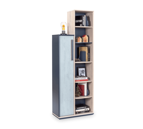 Книжный шкаф с полкой для хранения Trio Cilek