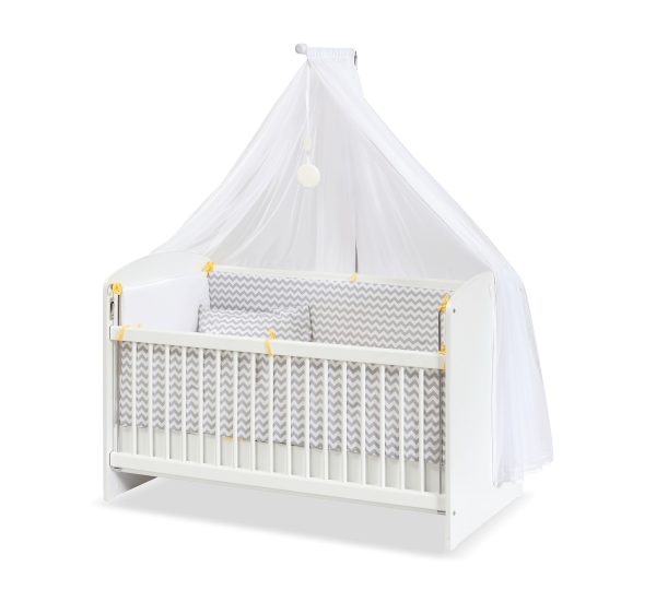 Детская кровать White Baby 60x120 Cilek