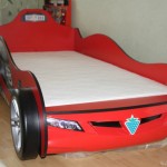 Кровать машина COUPE , красный Cilek - фото в интерьере