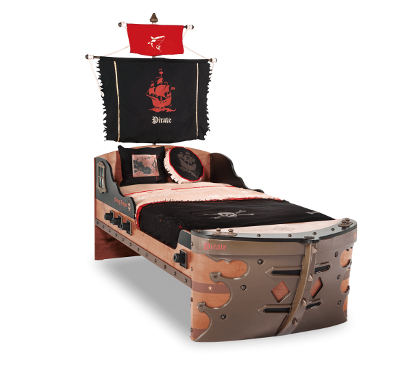 Кровать корабль Pirate, 90x190 Cilek